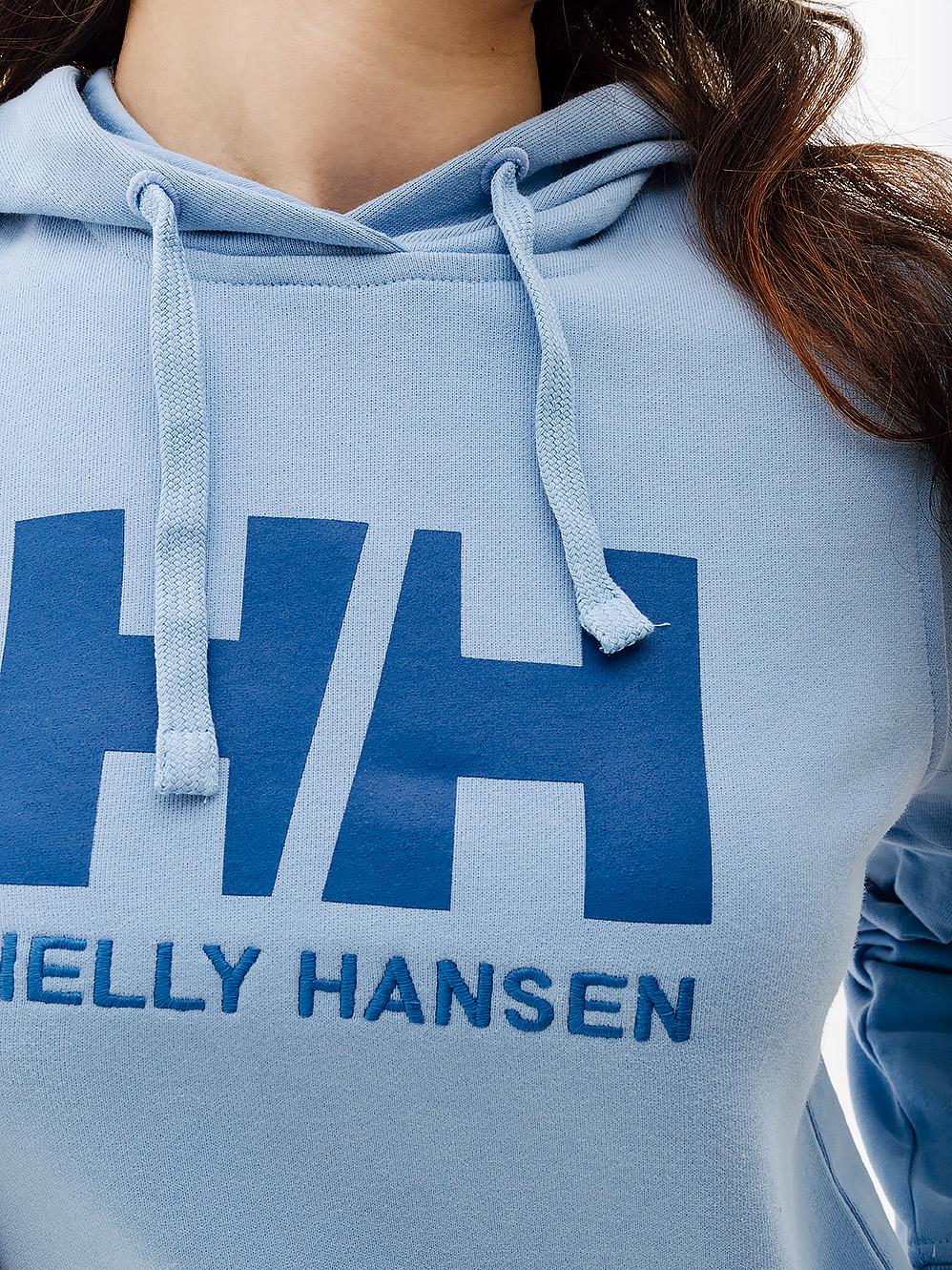 Худи женское Helly Hansen W HH LOGO HOODIE M Голубой (7d33978-627 M) - фото 3 Худи женское Helly Hansen W HH LOGO HOODIE M Голубой (7d33978-627 M) - фото 3