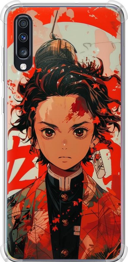 Чехол на Samsung Galaxy A70 2019 A705F Тандзиро Камадо (6131sp-1675-42517)