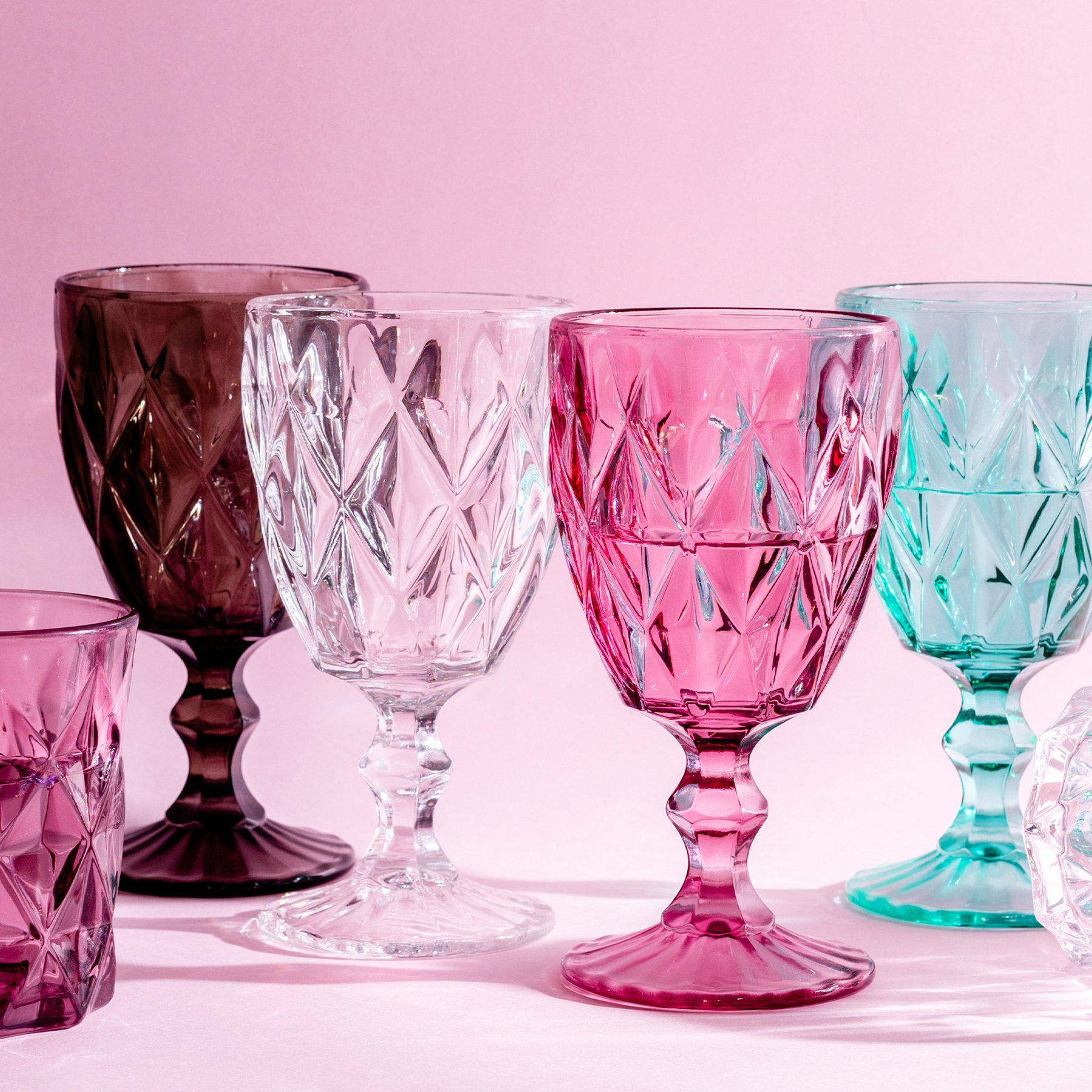 Набор бокалов для вина Homla LUNNA 310 мл 4 шт. Графитовый (158086) - фото 4