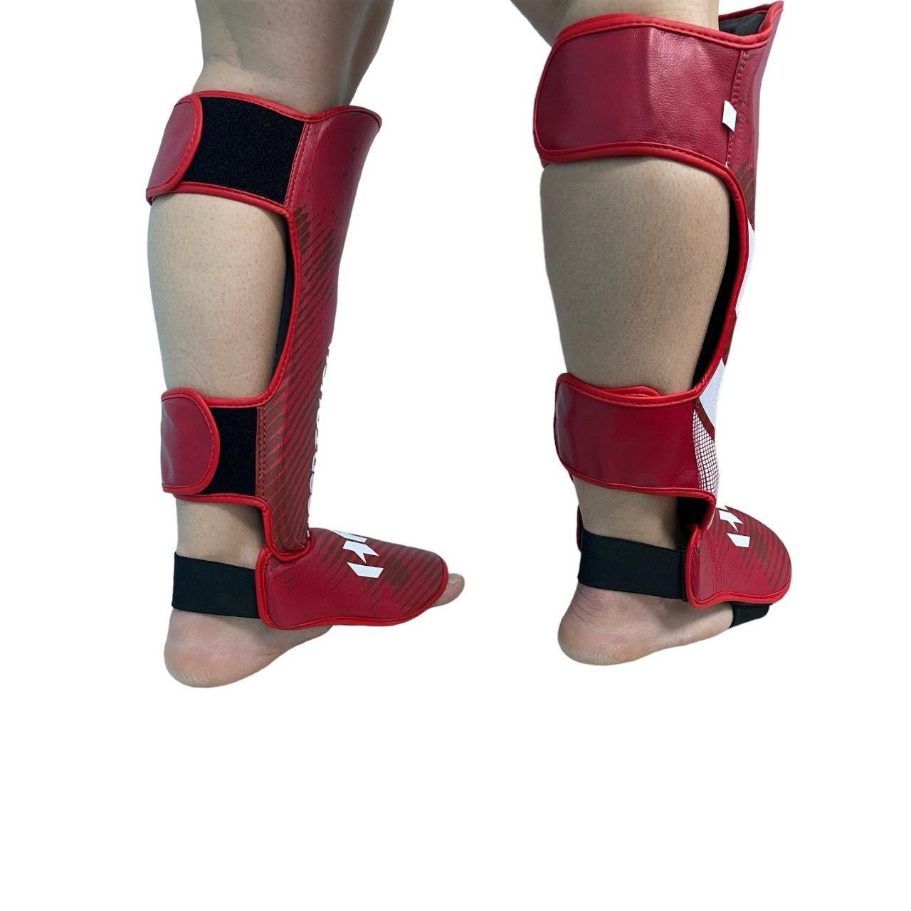 Захист гомілки та стопи для єдиноборств Hard Touch S Red - фото 3 Захист гомілки та стопи для єдиноборств Hard Touch S Red - фото 3