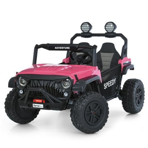 Дитячий електромобіль Джип M 6206EBLR-8 24V Рожевий