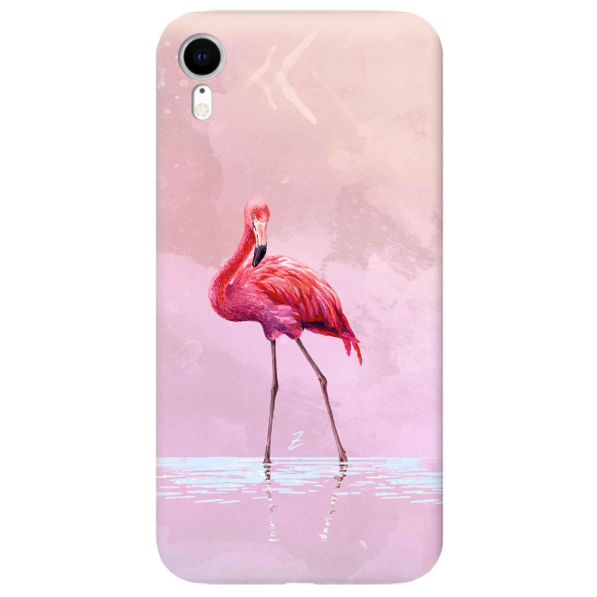 Силиконовый чехол Zorrov для Apple iPhone XR - Flamingo (11170040086051798)