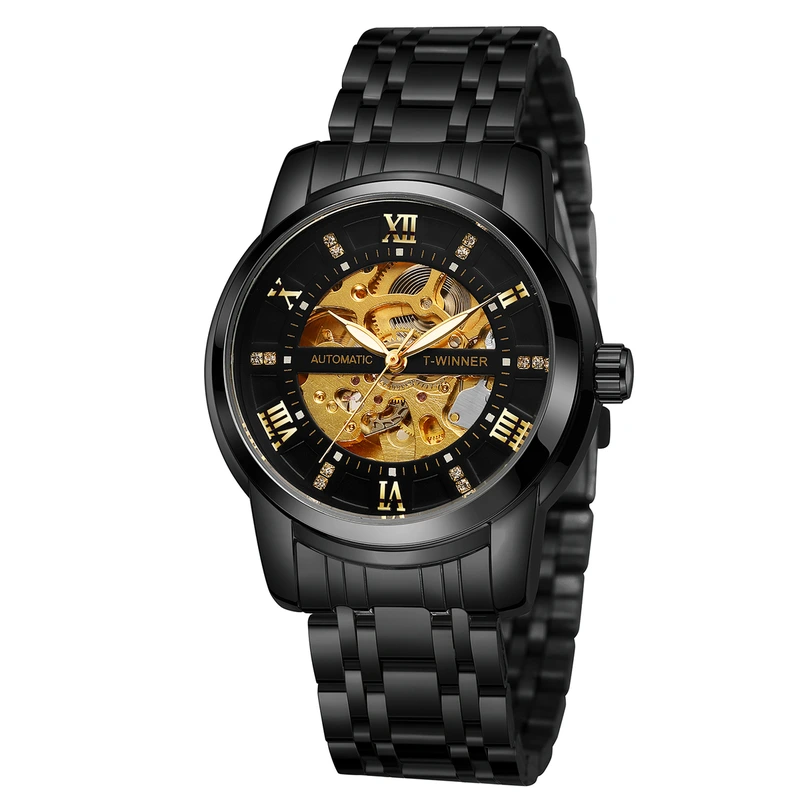 Годинник чоловічий механічний Winner Triumph R-Series 2 ремінці Годинник чоловічий механічний Winner Triumph R-Series 2 ремінці