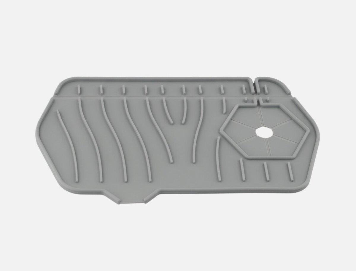 Килимок для миття силіконовий Platinum RB4 245x154 мм Сірий (PLTM-SP000049837)