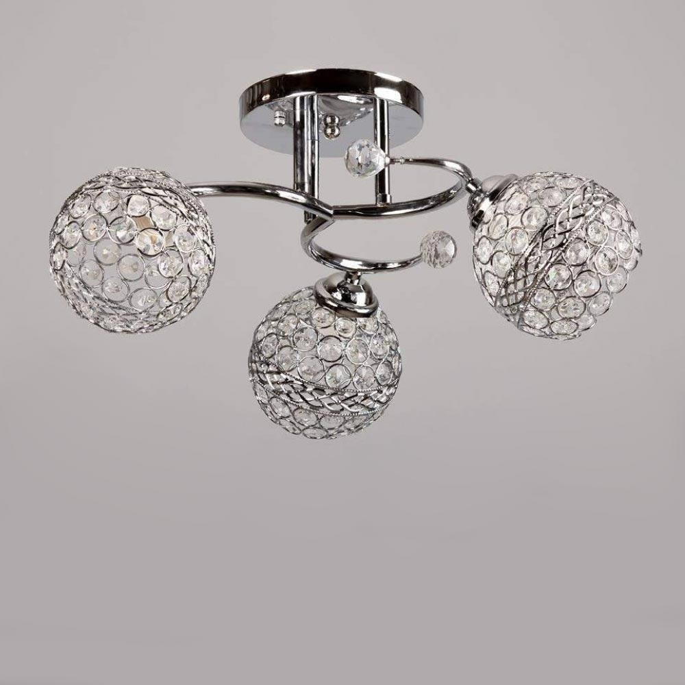 Люстра потолочная Light House SH-20342/3 CR D520хH230 Хром