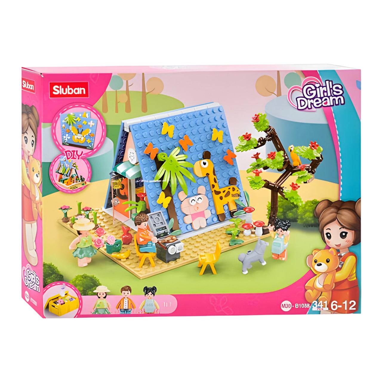 Конструктор Sluban Табір 341 деталь (M38-B1088) - фото 3 Конструктор Sluban Табір 341 деталь (M38-B1088) - фото 3