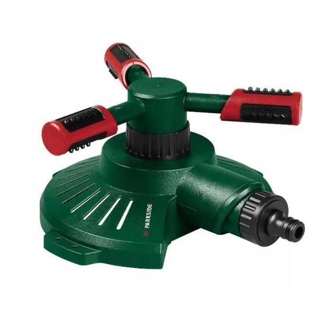 Ороситель PARKSIDE 45 форсунок 360° с регулировкой 153 м2 (210774)
