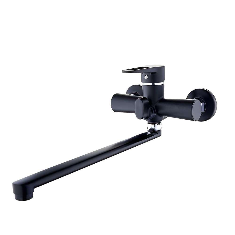 Змішувач-кран для ванни G-LAUF NUD7-A045 YB 320 мм Чорний (29922998)