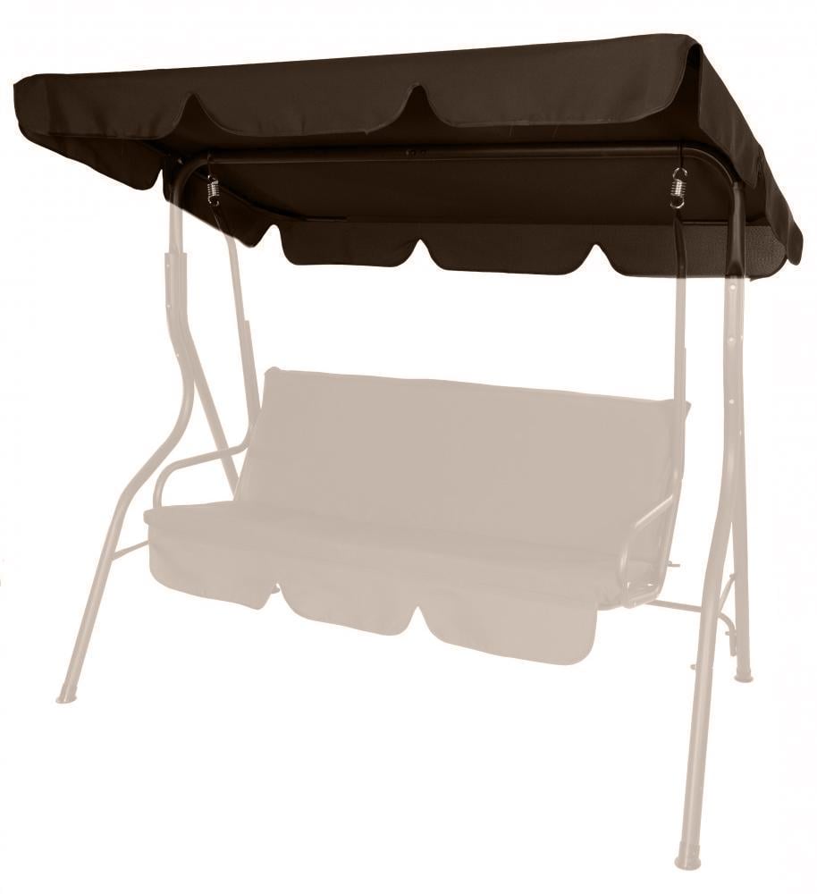 Козырек для садовых качелей Bonro 170x110 см Коричневый (42400939)