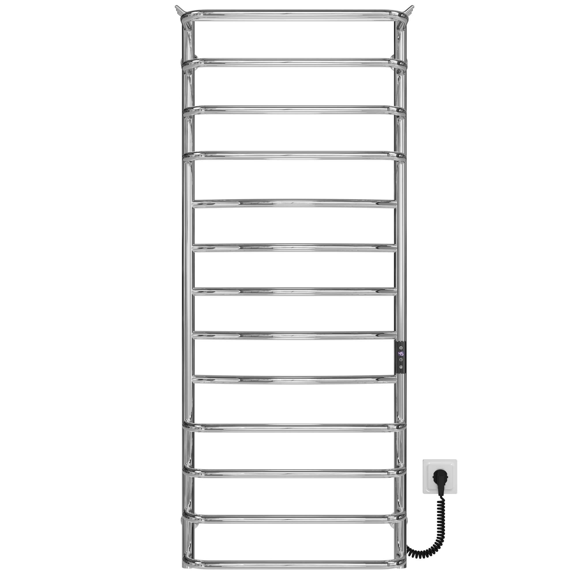 Рушникосушарка електрична Deffi Юність П13 JD03 праве підключення нержавіюча сталь 500x1300 мм Хром (C.YU.130.50.13.E.C.R.1)