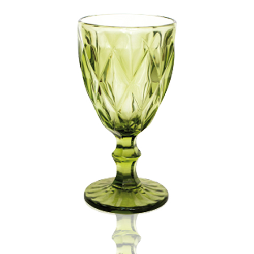 Набор бокалов для вина SNT Грани 260 мл 6 шт. Изумрудный (9459-3) Набор бокалов для вина SNT Грани 260 мл 6 шт. Изумрудный (9459-3)