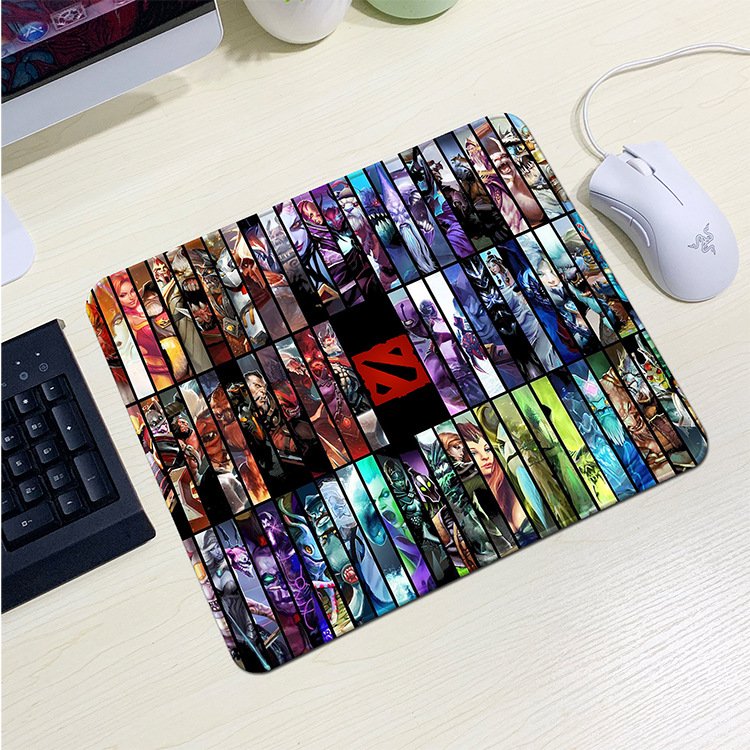 Коврик для мышки тканевый DOTA2 Heroes для геймеров 2 мм 240x220 мм (36107)