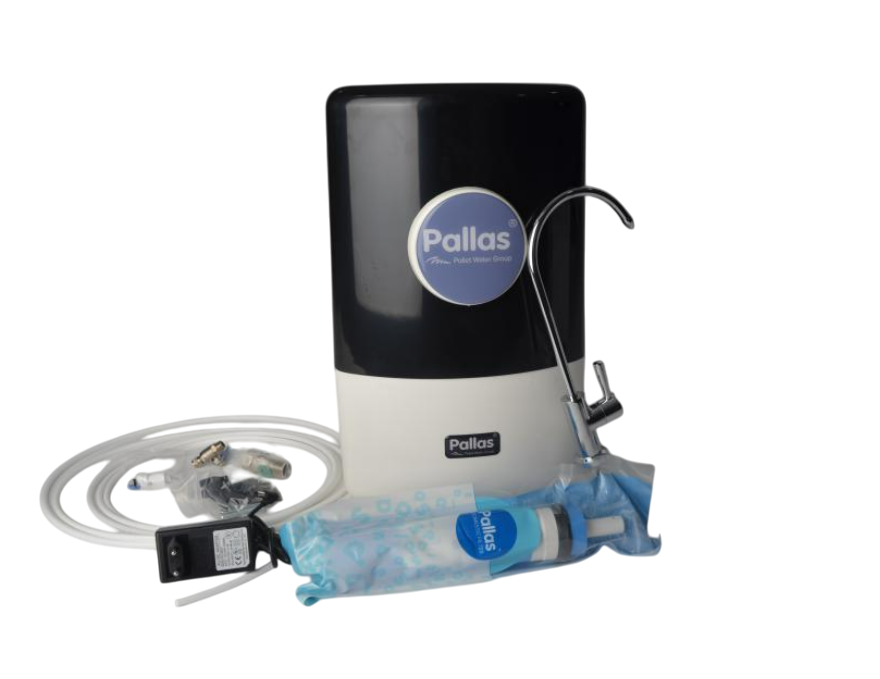 Система зворотного осмосу в корпусі 6-ступінчаста Pallas Enjoy Smart з помпою та мінералізатором