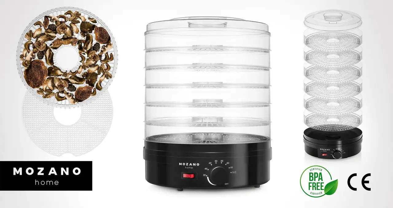 Сушарка Mozano Food Dehydrator 500 Вт - фото 6