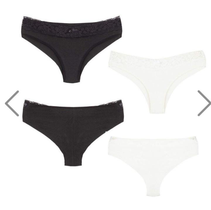 Набор женских трусиков Vivioji бесшовные хлопо 2 шт. S (12746)