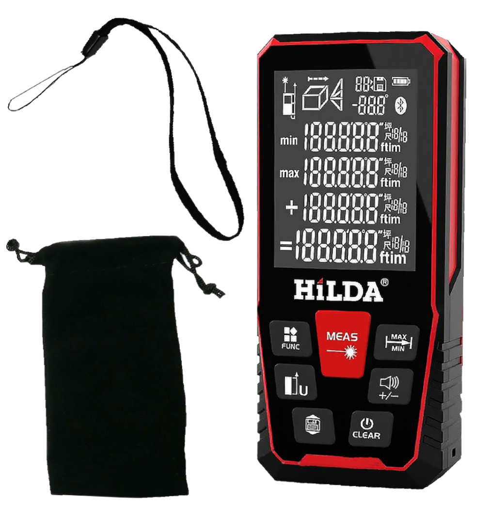 Дальномер лазерный HILDA 120 м 3хААА (4894)