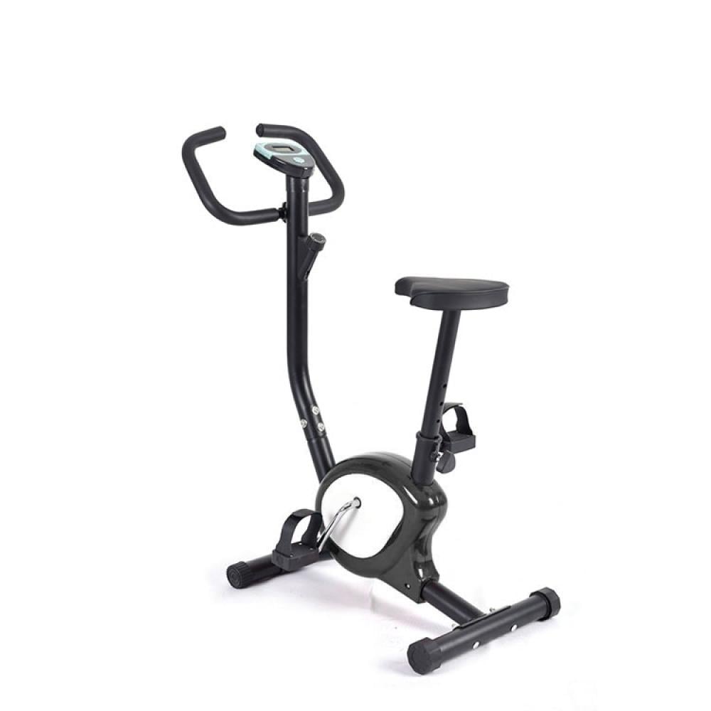 Велотренажер механический вертикальный Atleto QN-B201 компактный для дома до 100 кг Черный (21-76-21321908)