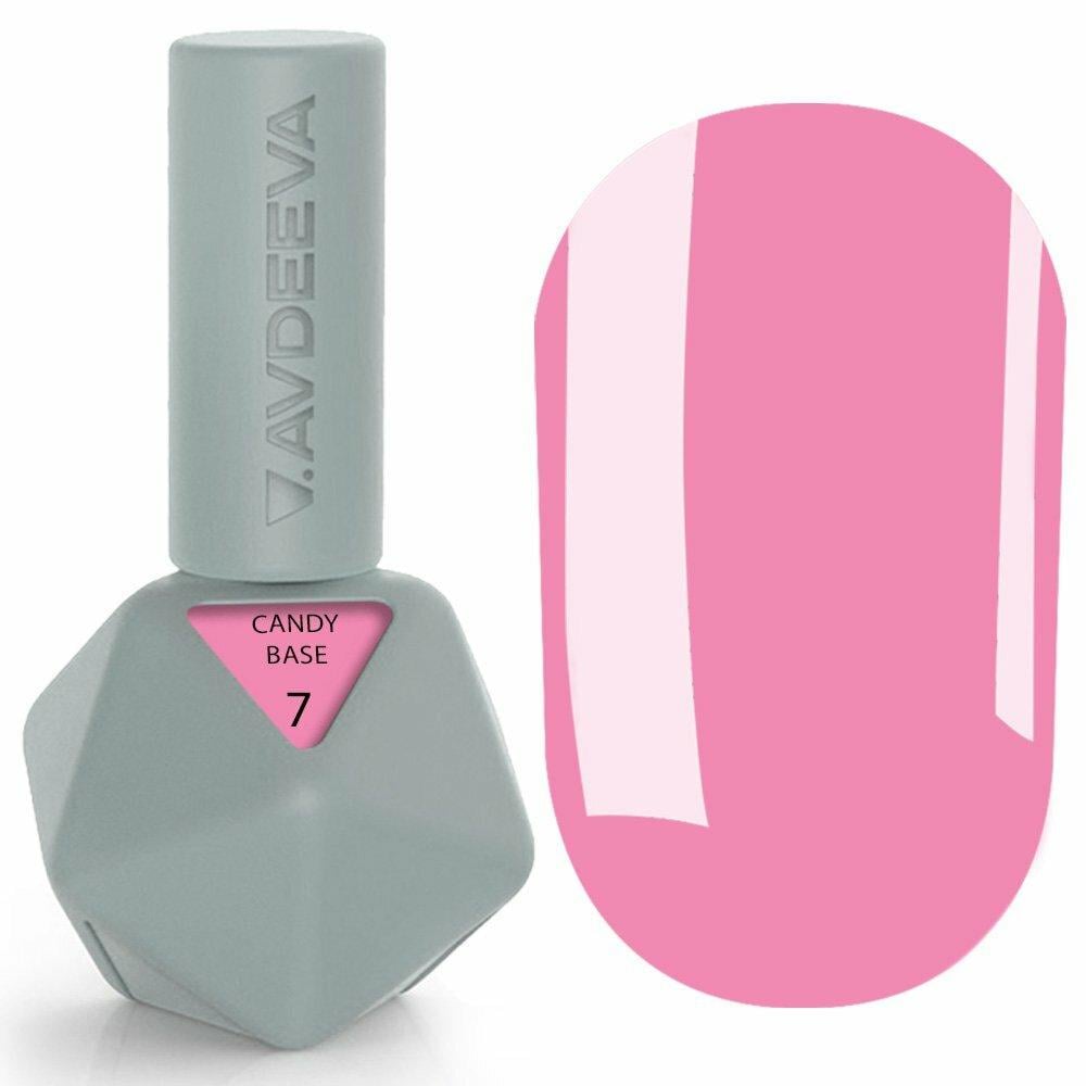 База для гель-лака каучуковая камуфлирующая Victoria Avdeeva Candy Rubber base №07 12 мл