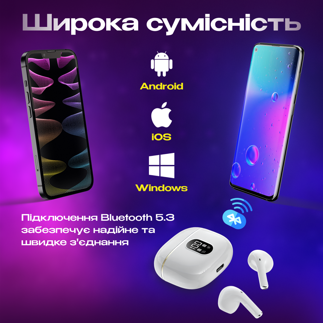 Навушники-вкладиші Bluetooth крапельки (01_K05020213439) - фото 6 Навушники-вкладиші Bluetooth крапельки (01_K05020213439) - фото 6