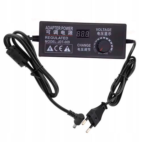 Блок живлення з вольтметром регульований AC-DC JDT-009 3-12 В 10А 5,5x2,5 мм Black (877444) - фото 2 Блок живлення з вольтметром регульований AC-DC JDT-009 3-12 В 10А 5,5x2,5 мм Black (877444) - фото 2