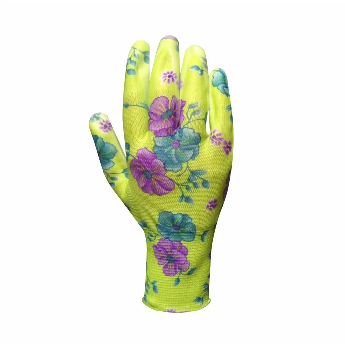 Перчатки с нитриловым покрытием КВІТКА PRO Garden Standard M 12 пар (110-1235-08) Перчатки с нитриловым покрытием КВІТКА PRO Garden Standard M 12 пар (110-1235-08)