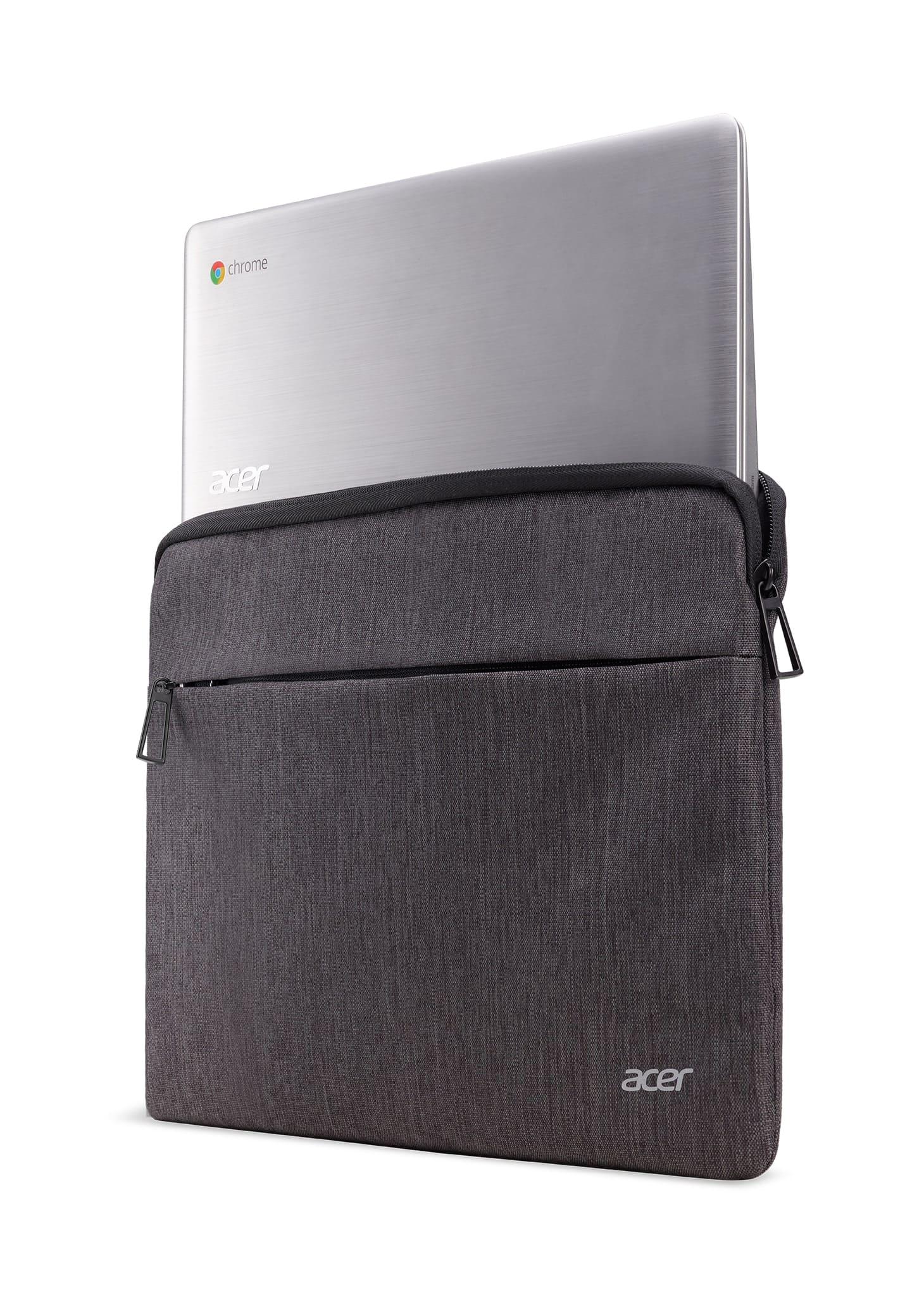 Чохол для ноутбука Acer Protective Dual 15,6" з додатковою кишенею Сірий (NP.BAG1A.29) - фото 2 Чохол для ноутбука Acer Protective Dual 15,6" з додатковою кишенею Сірий (NP.BAG1A.29) - фото 2