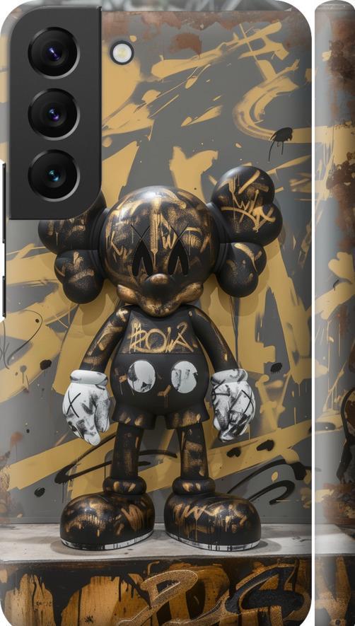Чехол на Samsung Galaxy S22 Bronze kaws (6097m-2494-42517)