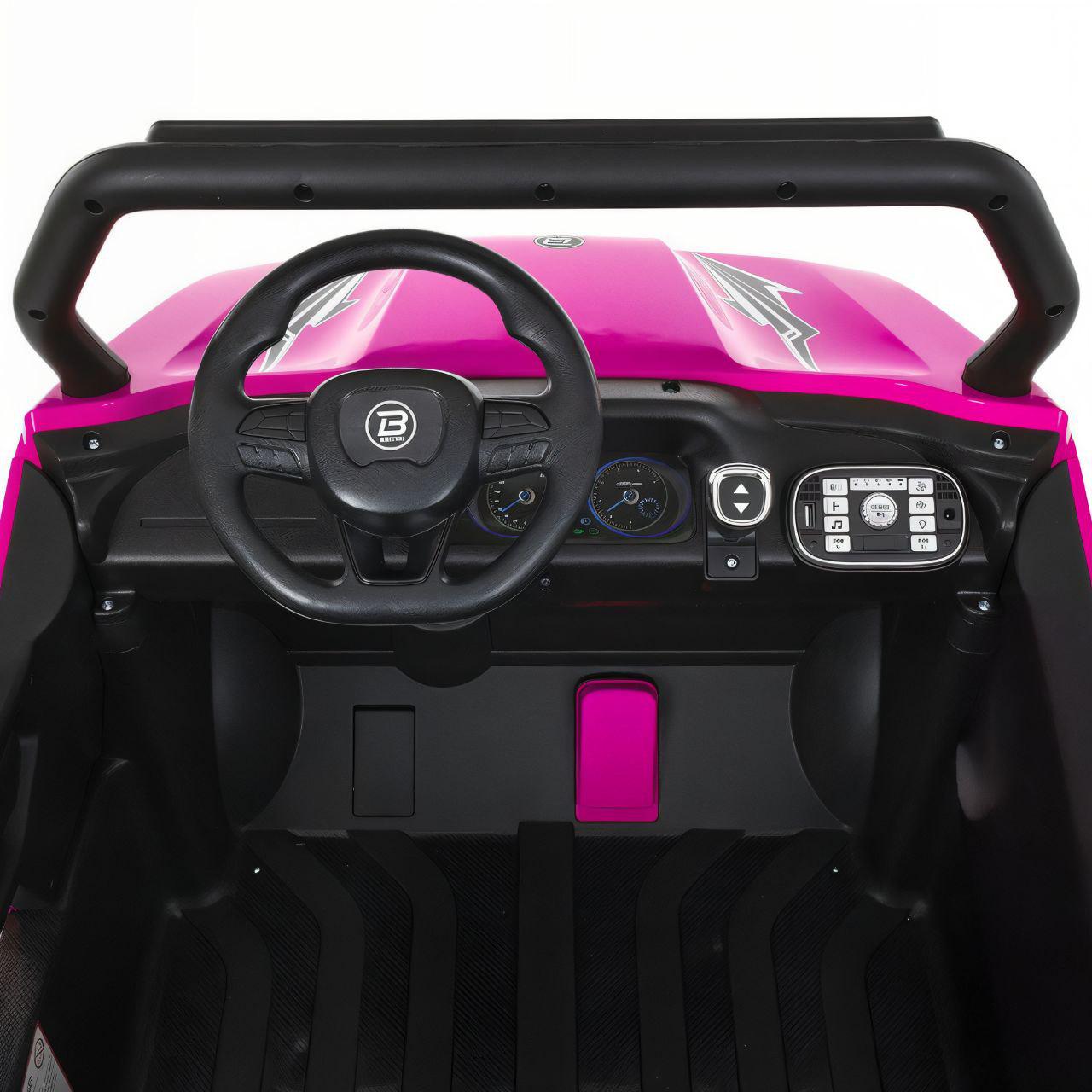 Электромобиль джип M 5025EBLR-8 Розовый - фото 6 Электромобиль джип M 5025EBLR-8 Розовый - фото 6