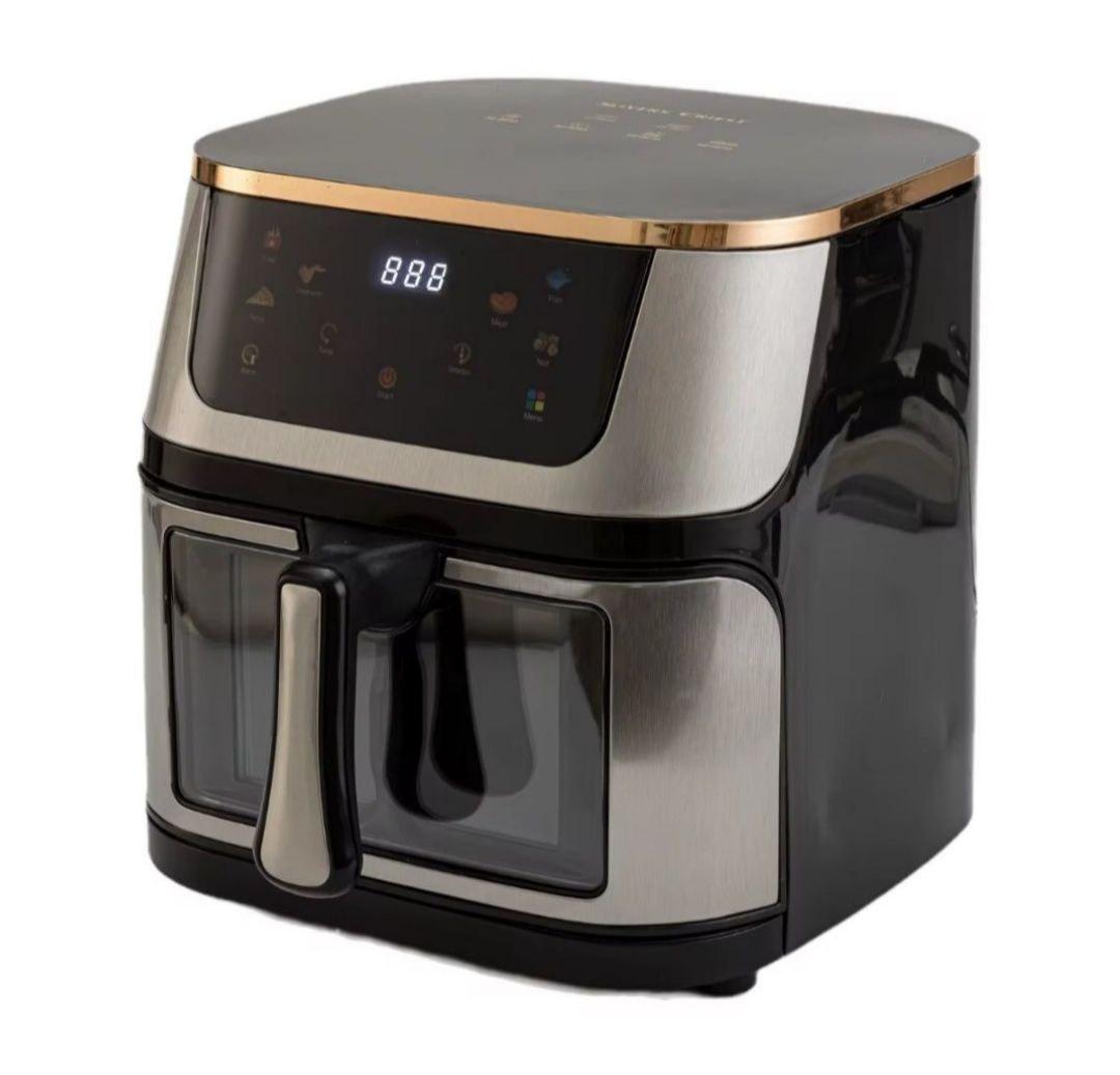 Аерогриль-мультипіч Henschll HS-013 12 л 3600 Вт (HS-013) - фото 2 Аерогриль-мультипіч Henschll HS-013 12 л 3600 Вт (HS-013) - фото 2