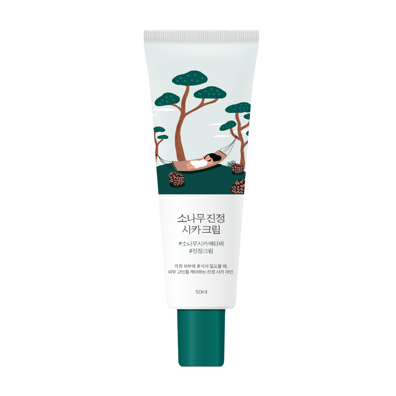 Крем заспокійливий ROUND LAB Pine Calming Cica Cream Plus 60 мл (325674)