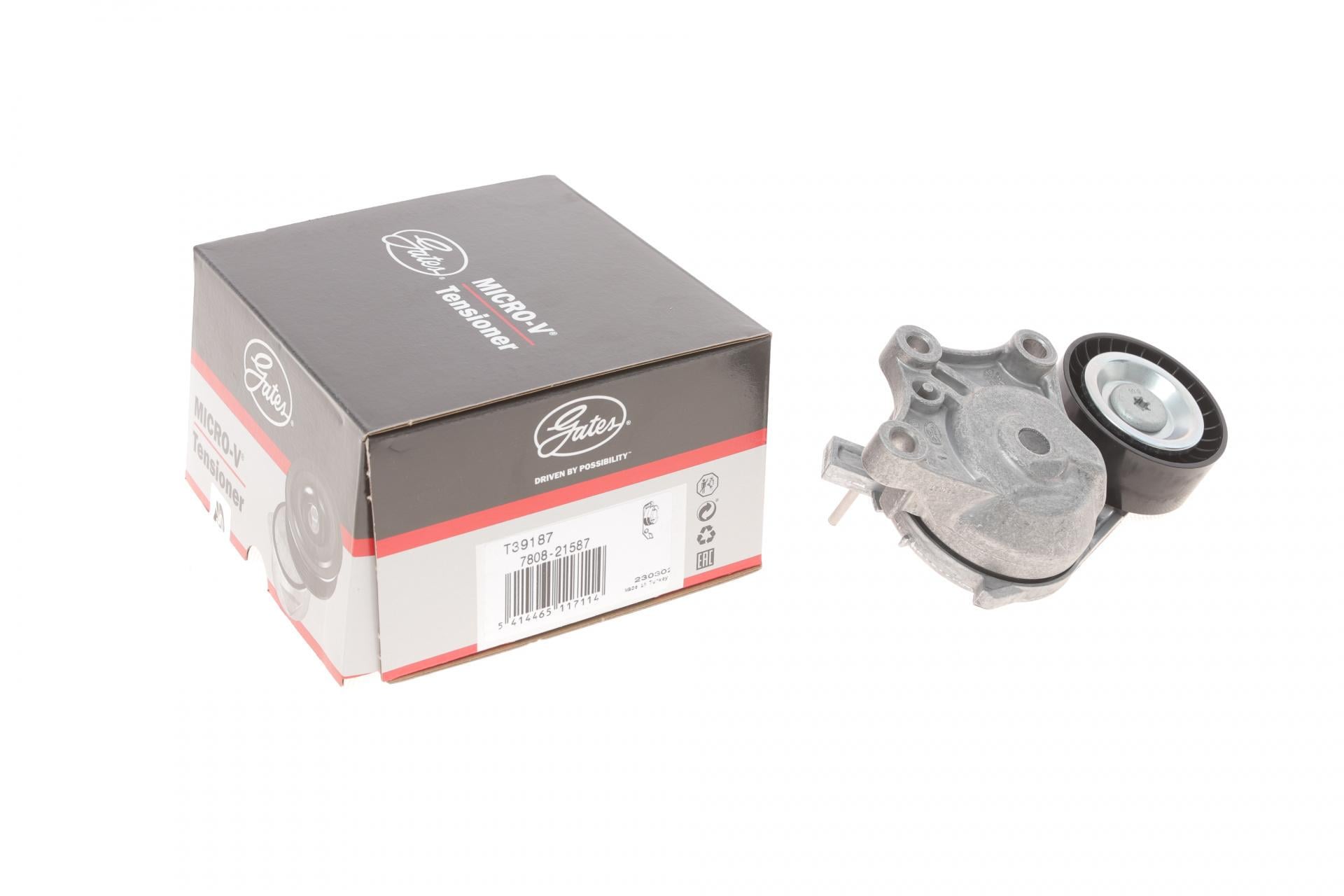 Натяжник ремня генератора GATES Peugeot Partner/Citroen Berlingo 1.6HDi 05- (T39187)