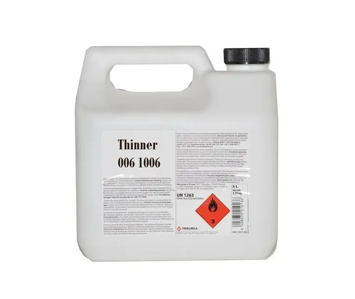 Розчинник органічний TIKKURILA Thinner 1006 3 л (2764997152)