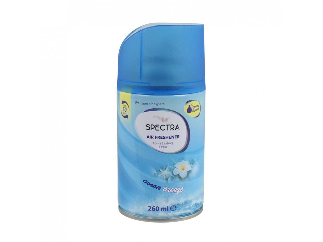 Сменный баллон к автоматическому освежителю воздуха SPECTRA Refill Ocean Breeze 260 мл