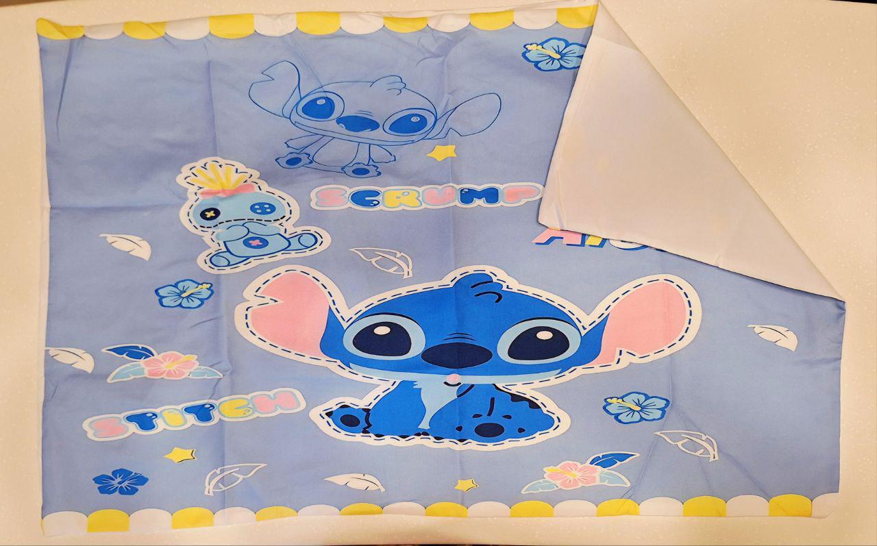 Пододеяло двухстороннее Лило и Стич 140х200 см и 2 наволочки 50х70 см Голубой (1333) - фото 6 Пододеяло двухстороннее Лило и Стич 140х200 см и 2 наволочки 50х70 см Голубой (1333) - фото 6