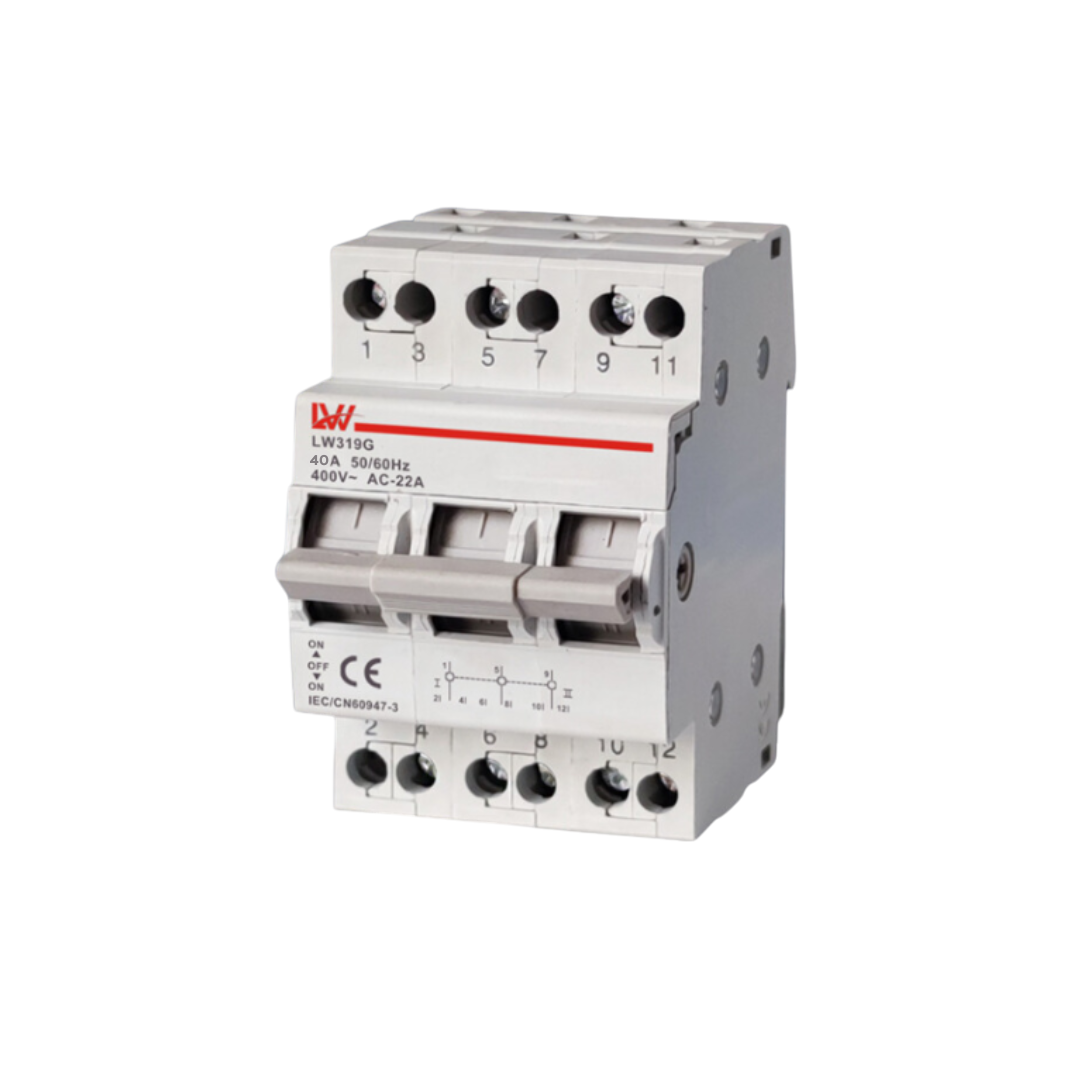 Переключатель нагрузки трехпозиционный 3Р 40A (29545245)