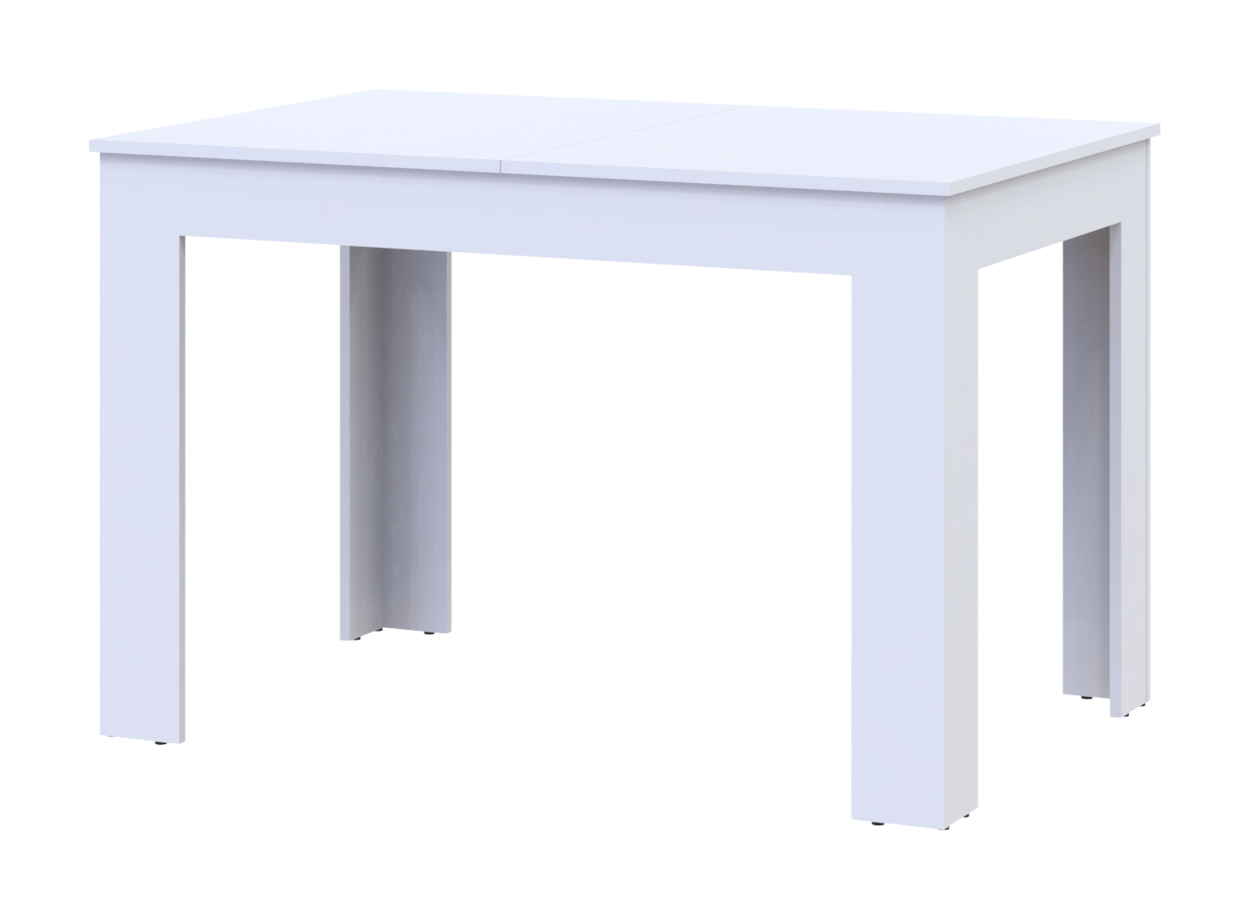 Стол Doros Флинт 120/170х80х78 см Белый (41510128) - фото 5 Стол Doros Флинт 120/170х80х78 см Белый (41510128) - фото 5
