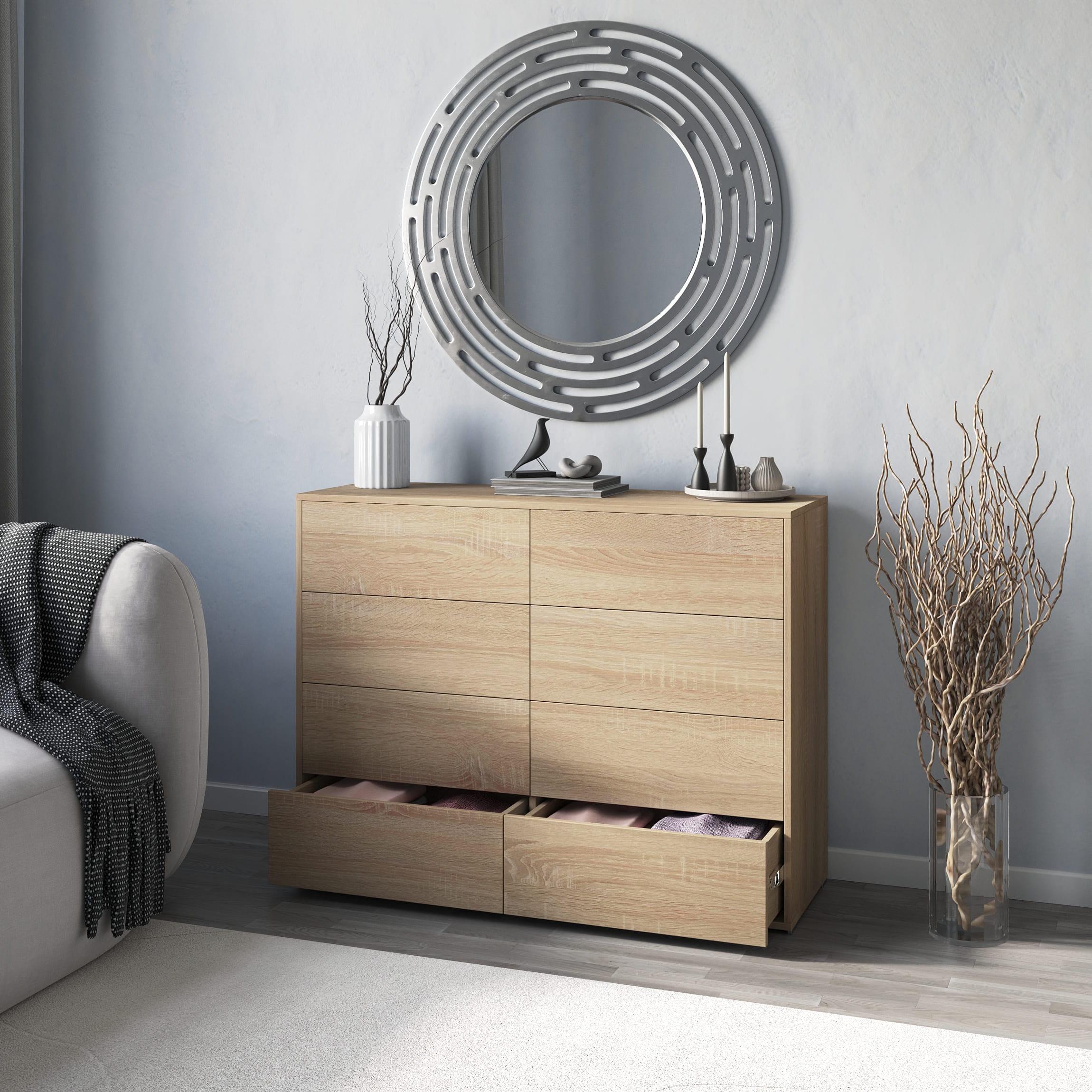 Комод на 8 ящиків Дуб Сонома (380326) - фото 1