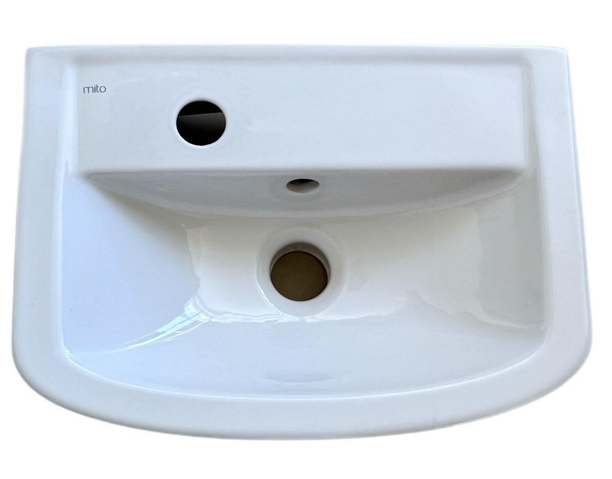 Тумба з умивальником Артеко з шухлядою Білий 40 см (25814743) - фото 5 Тумба з умивальником Артеко з шухлядою Білий 40 см (25814743) - фото 5