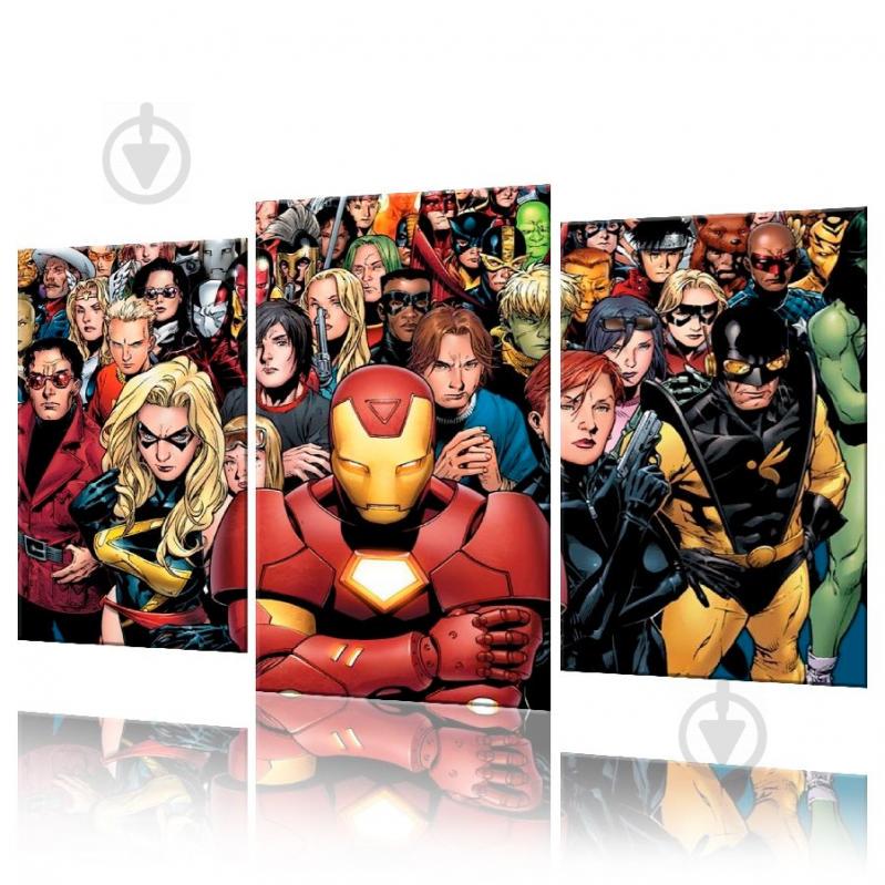 Картины железного человека ADFM0009 размер 70 х 105 см