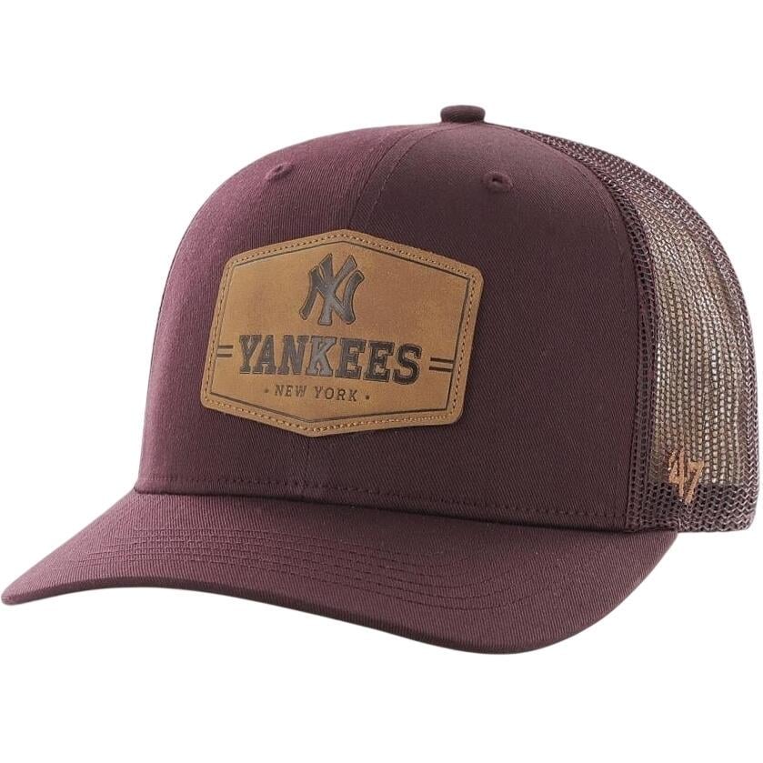 Кепка 47 Brand YANKEES RAWHIDE TWILL Бордовий (B-RHTWL17CTP-KM) Кепка 47 Brand YANKEES RAWHIDE TWILL Бордовий (B-RHTWL17CTP-KM)