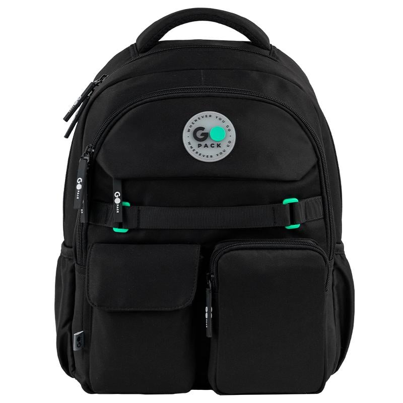Рюкзак школьный с уплотненной спинкой GoPack Education GO26-183M-3 с карандашами Kite 18 шт. (000996028)
