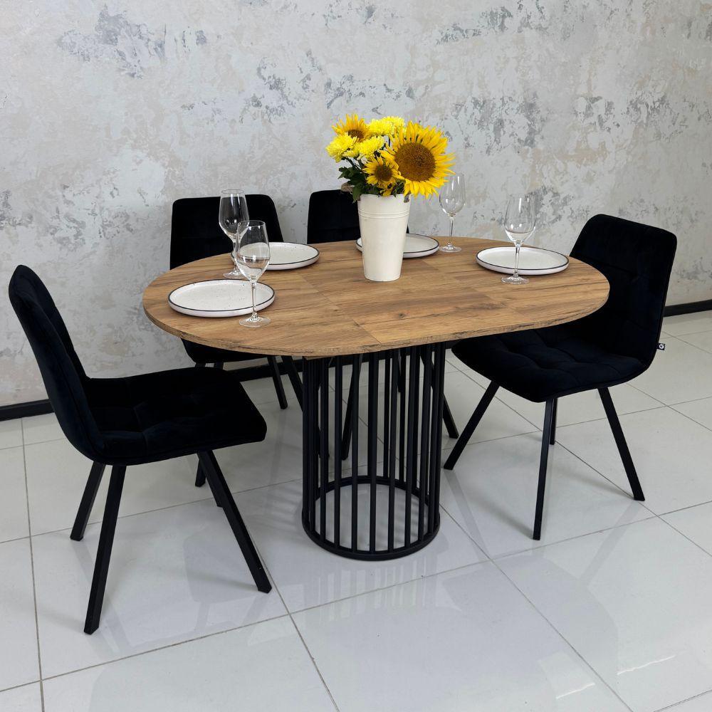 Стол раздвижной обеденный ROTARO D1100 - фото 3 Стол раздвижной обеденный ROTARO D1100 - фото 3