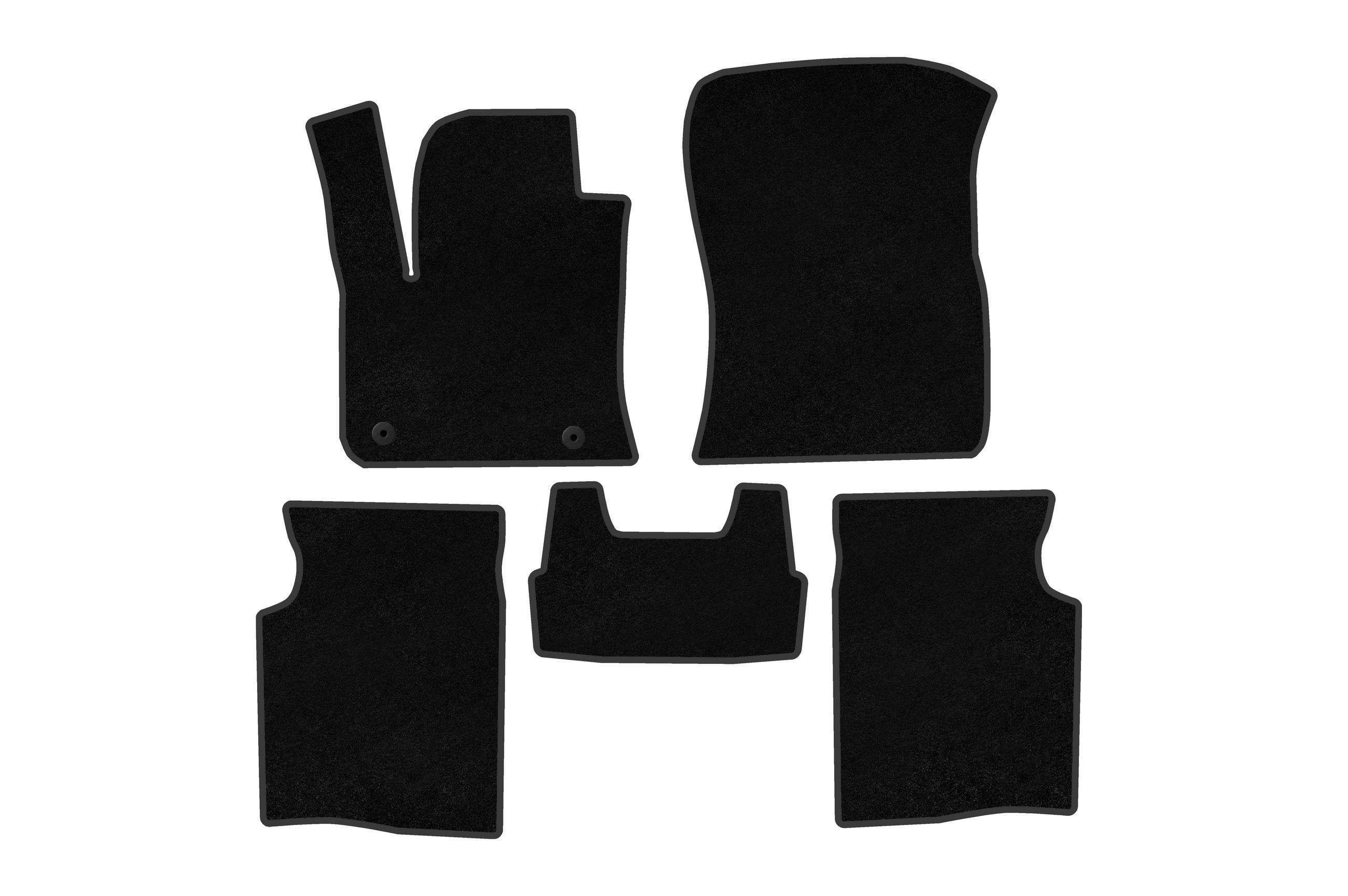 Коврики автомобильные Digital Designs Premium для Citroen C4 X/e-C4 X 2022– гг. ткань Черный (184904)