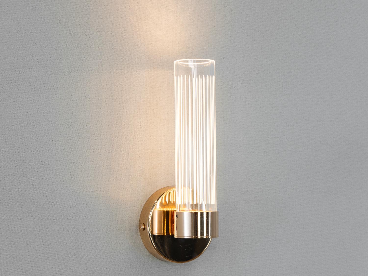 Бра светодиодное в спальню 5W Золотой (Q2/1GD)