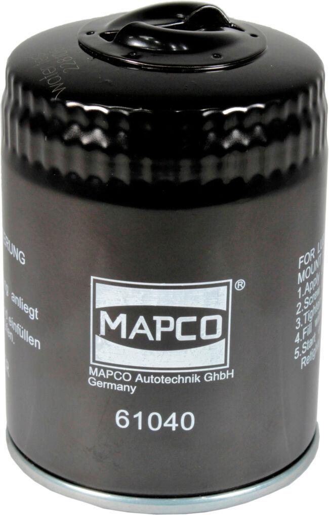 Фильтр масляный MAPCO VW Caddy II с 95-04 г.в. 1.9D/1.9SDI/1.9TDI 61040