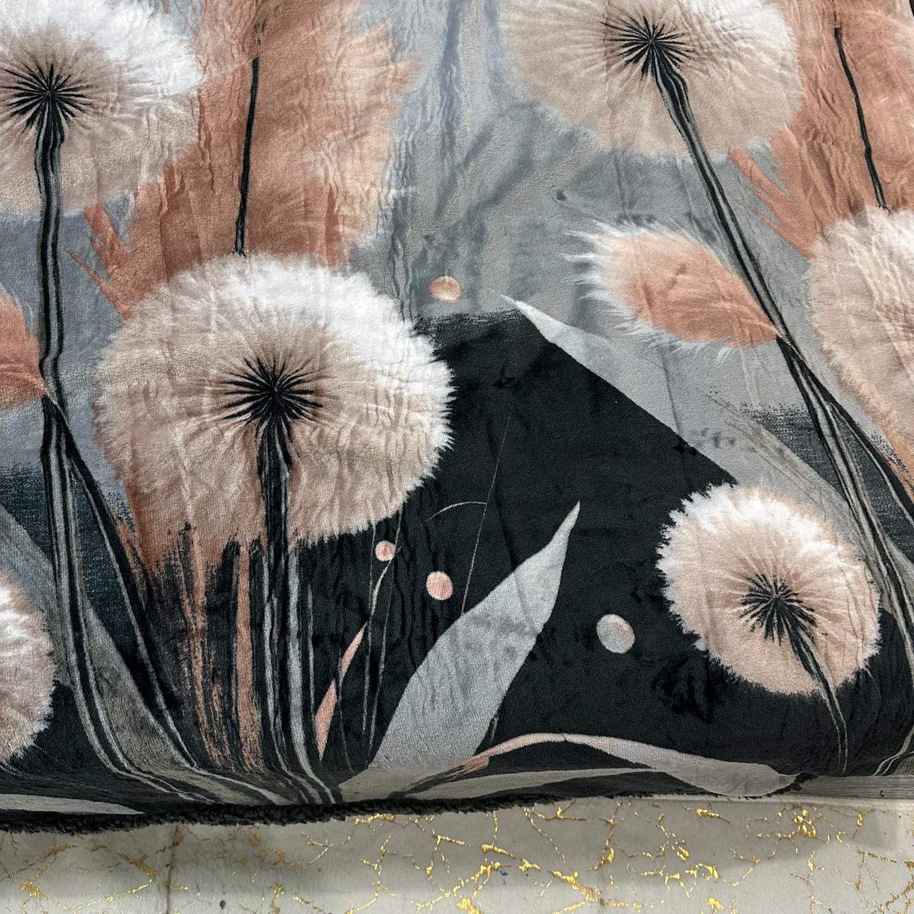 Плед-покривало двосторонній з малюнком 200х220 см Темно-сірий (PL-2-7) - фото 8 Плед-покривало двосторонній з малюнком 200х220 см Темно-сірий (PL-2-7) - фото 8