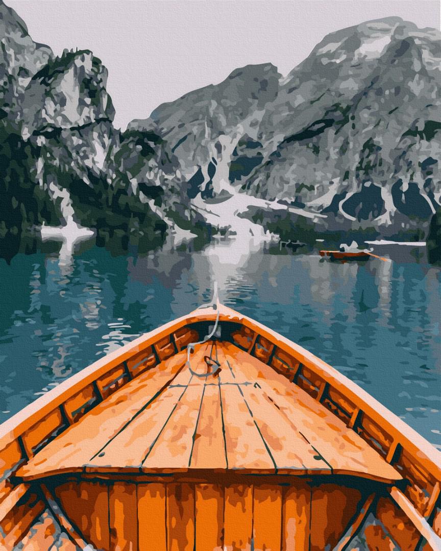 Картина по номерам Brushme Лодка 40x50 см (GX41153)