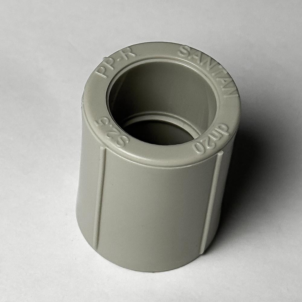 Муфта SANTAN S20х20 PP-R NEW (65302) - фото 2 Муфта SANTAN S20х20 PP-R NEW (65302) - фото 2