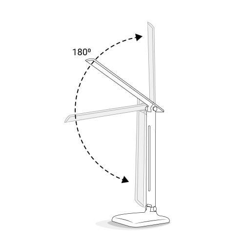 Настільний LED-світильник ARDERO DE1725ARD 9 W 6500K Блакитний (27813501) - фото 4 Настільний LED-світильник ARDERO DE1725ARD 9 W 6500K Блакитний (27813501) - фото 4