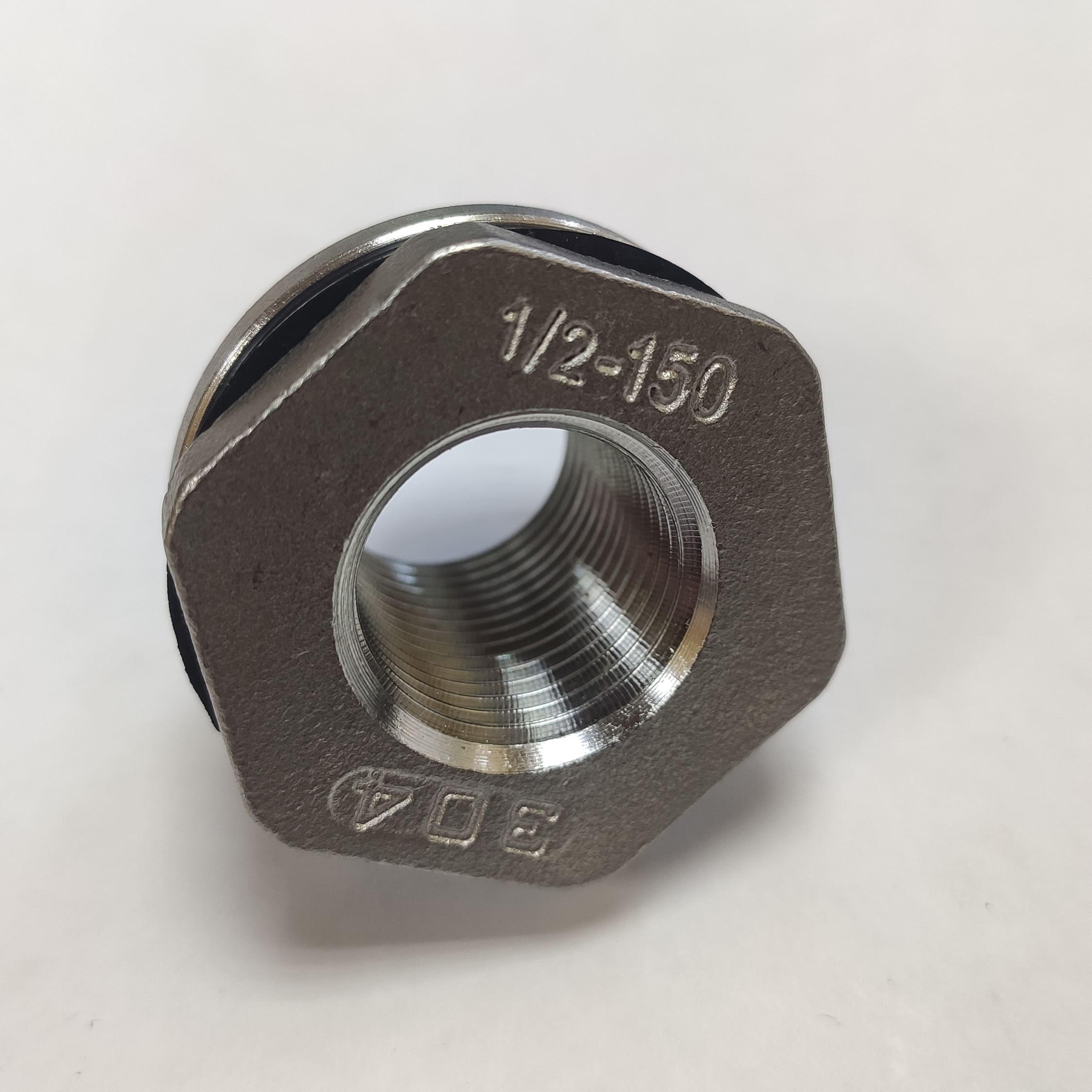 Врезка в емкость в бак 1/2" из нержавеющей стали AISI 304 с внутренней резьбой (2014) - фото 2 Врезка в емкость в бак 1/2" из нержавеющей стали AISI 304 с внутренней резьбой (2014) - фото 2